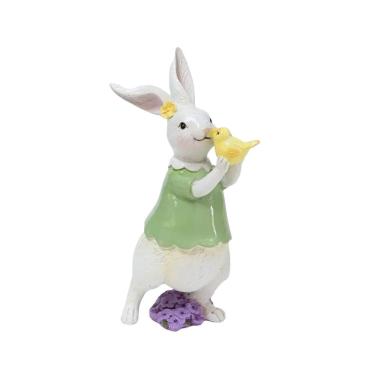 Imagem de Escultura Em Resina Coelha Hilda 6,5x17cm Portland