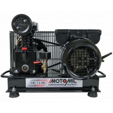 Imagem de Compressor de Ar Motomil, CMI-3,0 AD, 1,0 HP, Bivolt