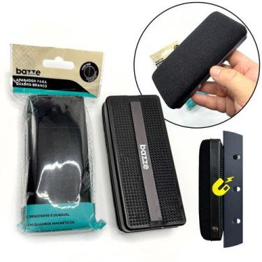 Imagem de Apagador Lousa Branca de Vidro Quadro Branco Magnético Imã - Bazze