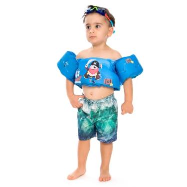 Imagem de Boia Salva-Vidas Braço Infantil Colete Salva Vidas Homologada Momis Petit (GANCHO)