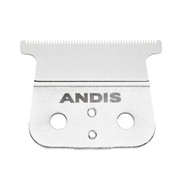 Imagem de Andis 04720 T-Outliner Lâmina de substituição de cerâmica para T-Outliner, GTO, GO, GTX, corte fechado, prata