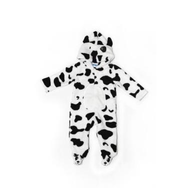 Imagem de Macacão Infantil Dalmatas - empire of kids, Branco, 12 meses