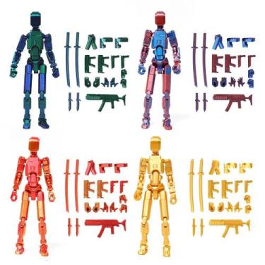 Imagem de Boneco De Ação Robô Impresso Em 3D De 13 Polegadas Com Articulação Com