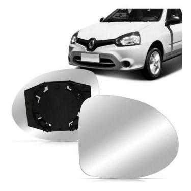 Imagem de Lente Espelho Retrovisor Renault Clio 2013 2014 2015 Esquerd - TOP