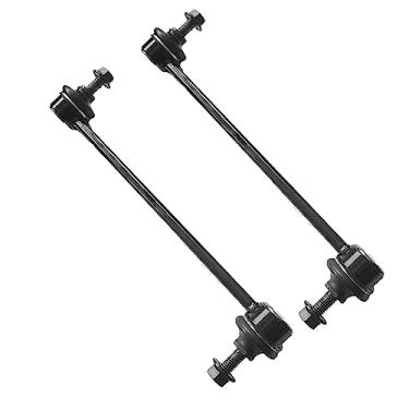 Imagem de HHCM Kit de elos de barra oscilante dianteira 2 peças K750098 para Nissan Cube 2009-2014, Micra 2015-2019, elos de extremidade de barra estabilizadora para Nissan Versa 2007-2011 e 2012 1.8L 1.6L e