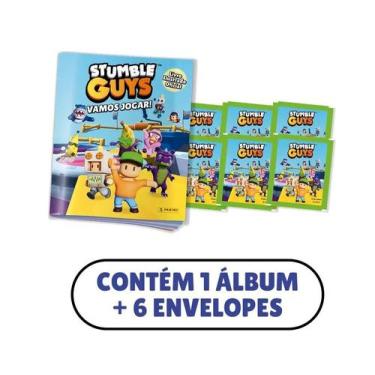 Imagem de STUMBLE GUYS - Álbum Capa Cartão + 06 Envelopes - Panini