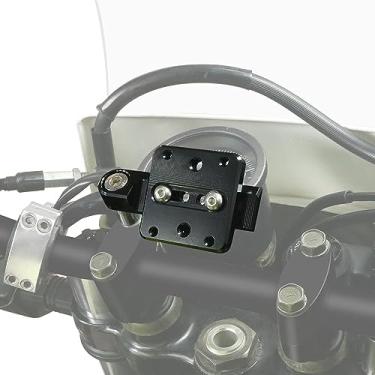 Imagem de xitomer Universal AMPS GPS Suporte de telefone GPS barra de suporte, adequado para CB300R 2010-2018 / CB500X 2019-2023 / Grom MSX125 2013-2023 / Suporte de navegador de motocicleta