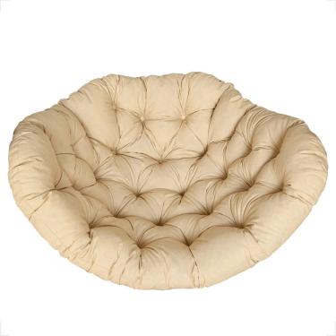 Imagem de Almofada Futon Confortável P/ Balanço Ninho Lisato Bege