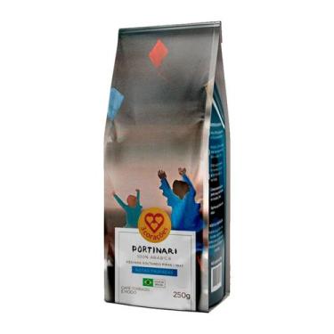 Imagem de Café torrado e moído 3 corações portinari 1947 250g