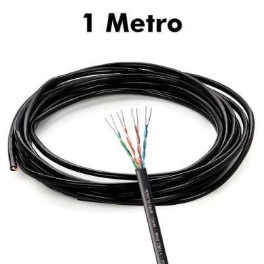 Imagem de Metro Cabo de Rede CAT6, UTP 4P, 100% Cobre, 4PX24AWG, CM INT, WEC - P