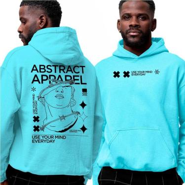 Imagem de Moletom Canguru Com Capuz‎ Abstract Apparel Everyday Mode Street-Unissex