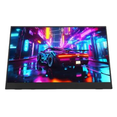 Imagem de Dpofirs Monitor Portátil de 15,6 Polegadas, 1920x1080 HD Ultra Slim Tipo C Visor HDR Portátil, Monitores Ultra Slim