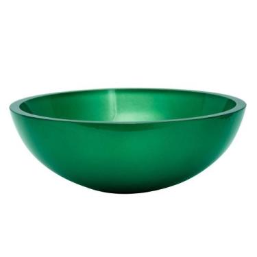 Imagem de Cuba para Banheiros e Lavabos em Vidro 8 mm Redonda 30 cm - Lopazzi, V