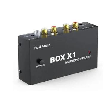 Imagem de Pré Amplificador Phono Toca Disco Fosi Box X1 - Cápsula Mm