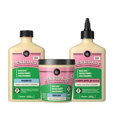 Imagem de Kit Lola Densidade Shampoo, Mascara e Acidificante para Fortalecimento