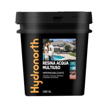 Imagem de Resina Acqua Brilhante 18L Cerâmica Telha Hydronorth