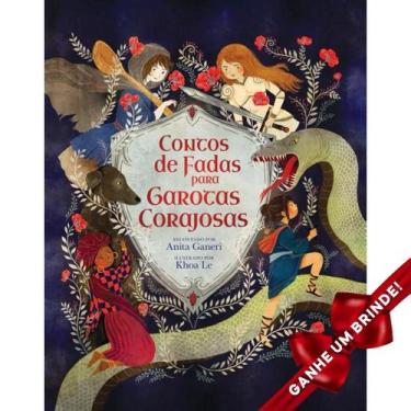 Imagem de Livro Contos de Fadas para Garotas Corajosas Pé da Letra Infanto Juven