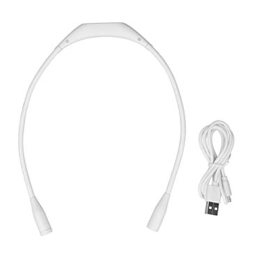 Imagem de Lâmpada de Leitura Recarregável USB Com 4 Níveis de Brilho para Pescoço Com LED Flexível 360 ° Correndo e Reparando Escurecimento Contínuo (Branco)