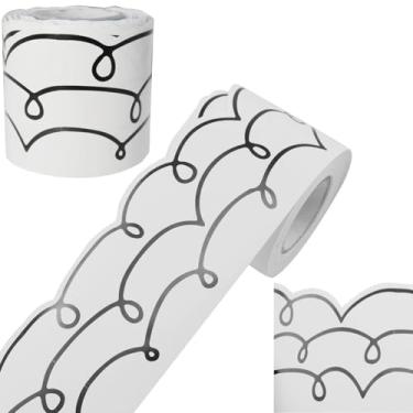 Imagem de XGNG Adesivo para quadro de avisos com 20 m de comprimento, rolo autoadesivo decorativo para sala de aula, quadro-negro, para decoração de escada, mesa, armário, janela, parede