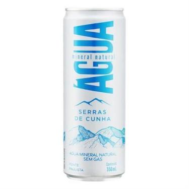 Imagem de Água mineral serras de cunha sem gás lata 350ml pack c/6unid