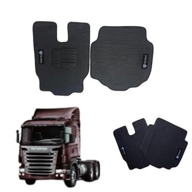 Imagem de Tapete Impermeável Truck Scania R440 E R124 Borracha Pvc - ECOTAP
