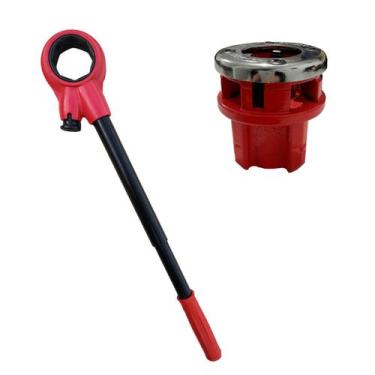 Imagem de Kit Tarraxa Manual para Cano 1/2 e Porta Catraca Para Tarraxa de Rosca