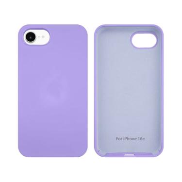 Imagem de Capinha Compativel com iPhone 16e em Silicone com Interior Aveludado