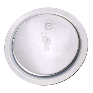 Imagem de Kit 5x Ralo Inteligente Banheiro Inox Click Up Redondo 10cm - EMBRALUM