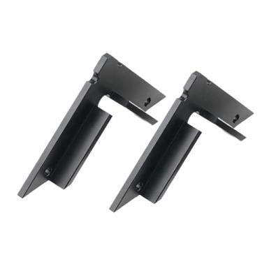 Imagem de IEUDNS 2 peças de quadrados de posicionamento de 90 graus em forma de L, grampos auxiliares de ângulo reto para estrutura de armários, marcenaria