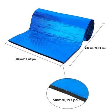 Imagem de Almofada De Espuma Térmica Acústica Autoadesiva Para Capô De Carro Com