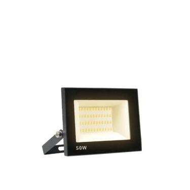 Imagem de Refletor Led Sobrepor Smd 50w Em   Bivolt Branco Frio U