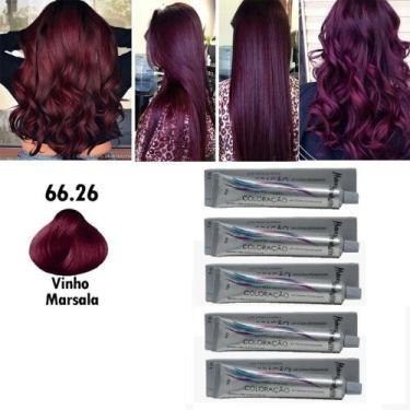 Imagem de Coloração 66.26 Tinta Vinho Marsala Mairibel / Hidratycollor 60g - Tin