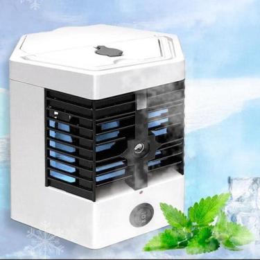 Imagem de Ar Condicionado Portátil Usb Mini Com Ventilador Ajustável - Climatiza
