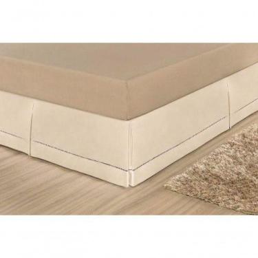 Imagem de Saia Para Cama Box Queen Juliana - Palha - Qualidade Superior - BIA EN