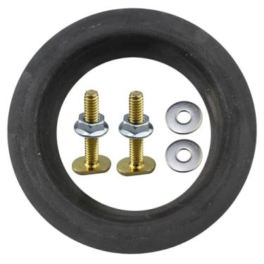 Imagem de Onseeda Kit de parafusos de armário de vaso sanitário adequado para Thetford Aqua Magic IV V VI Style Lite Aqua Magic Style Plus Kit universal de vedação de flange de armário de vaso sanitário de 7,6