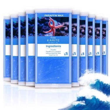 Imagem de Recargas de cera de parafina Karite, pacote com 10 unidades, Ocean Sce