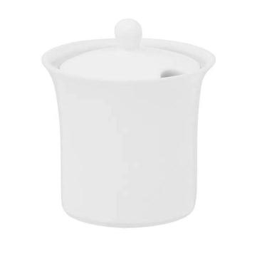 Imagem de Açucareiro Flamingo White Porcelana Branca