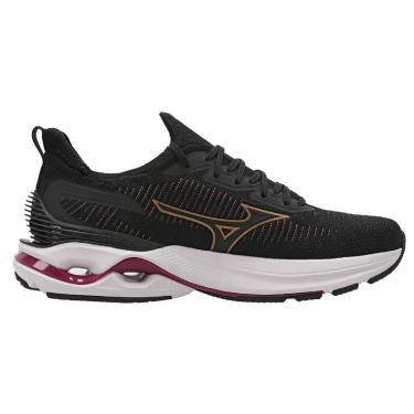 Imagem de Tenis Mizuno Wave Mirai 7 - Feminino - 40 - Preto-Bordô