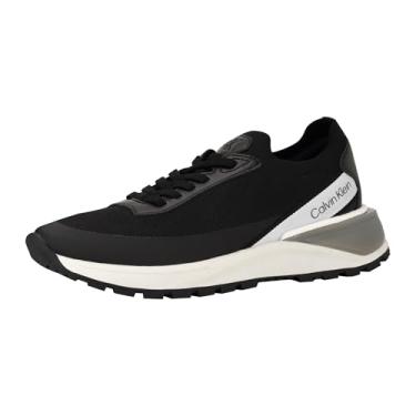 Imagem de Calvin Klein Tênis feminino Geneo, Preto/Branco 001, 40