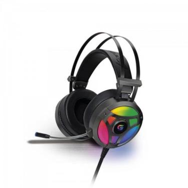 Imagem de Headset Gamer RGB G PRO H1+ 7.1 Cinza Fortrek