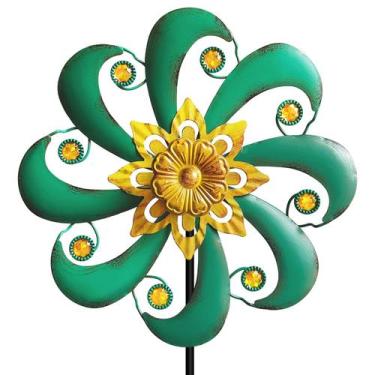 Imagem de Wind Spinner Senflame Flower Outdoor Metal 10x36 cm