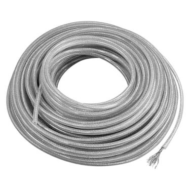 Imagem de BYYINGSUS Cortador de grama de nylon fio de aço linha cortador de escova redonda cortador de grama corda 2 mm/2,4 mm/2,7 mm/3 mm x 5 m/10 m/15 m (5 m x 2,7 mm)