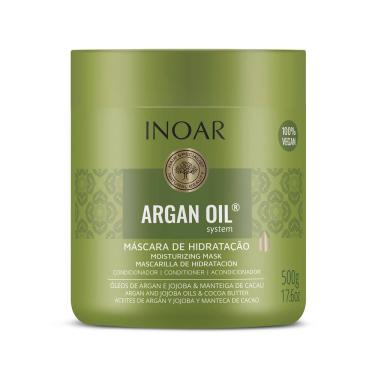 Imagem de Máscara de Hidratação Inoar Argan Oil System 500g