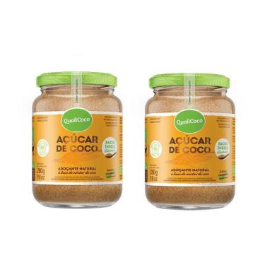 Imagem de Kit 2X: Açúcar De Coco Qualicoco 280G