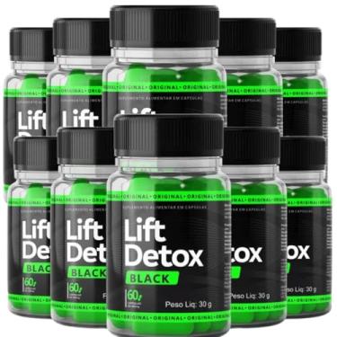 Imagem de 10 Potes Lift Detox Black