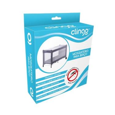 Imagem de Mosquiteiro para Berço, Clingo, Branco, Grande