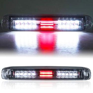 Imagem de Tresound Terceira terceira luz de freio de LED para Chevrolet 99-07 (Chevy) Silverado GMC Sierra 1500 2500 3500 HD Classic, lâmpada traseira de carga alta com caixa cromada (transparente)