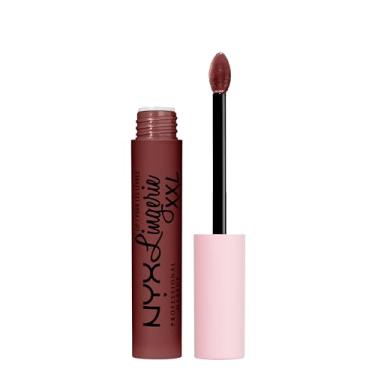 Imagem de NYX PROFESSIONAL MAKEUP Lip Lingerie XXL Batom líquido fosco - malha profunda (marrom chocolate profundo)