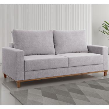 Imagem de Sofá Living 3 Lugares 180cm Linhão Vicente Viero Móveis - Linhao Juta