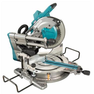 Imagem de Serra de Esquadria 255Mm Sem Fio 40V Com Sistema AWS Disco Coletor de Pó Acessórios LS004GZ Makita